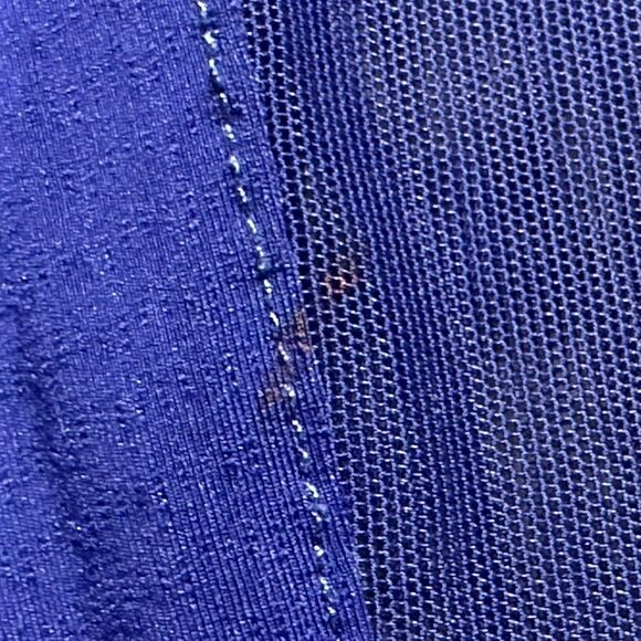 IBKUL Solid Long Sleeve Mock Neck Shirt Women’s L 1/4 Zip UPF 50 Seminole READ - Picture 10 of 10